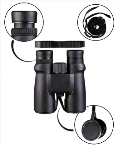 Jumelles Mil-Tec 8x42 étanches avec sac de transport en nylon et lentilles multicouches Jumelles Mil-Tec 8x42 étanches avec sac de transport en nylon et lentilles multicouches