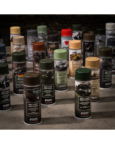 Bombe de peinture Fosco noir mat 400 ml aérosol multi-surfaces Bombe de peinture Fosco noir mat 400 ml aérosol multi-surfaces