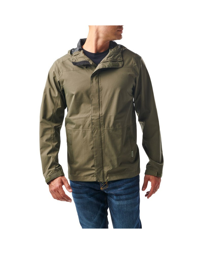 VESTE DE PLUIE EXOS RANGER GREEN - 5.11 TACTICAL VESTE DE PLUIE EXOS RANGER GREEN - 5.11 TACTICAL