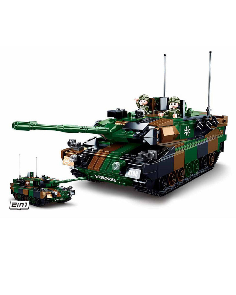 Char d’assaut allemand à construire Sluban M38-B0839 avec 2 figurines Char d’assaut allemand à construire Sluban M38-B0839 avec 2 figurines