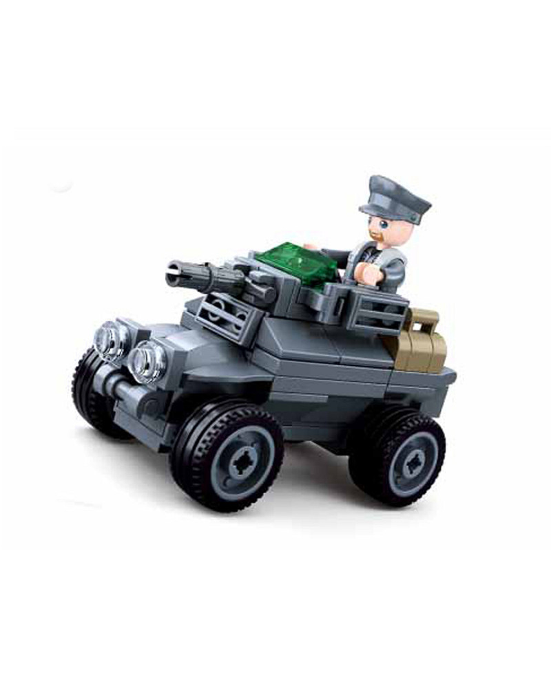 GERMAN ARMY ARMORED CAR M38-B0680C - SLUBAN GERMAN ARMY ARMORED CAR M38-B0680C - SLUBAN