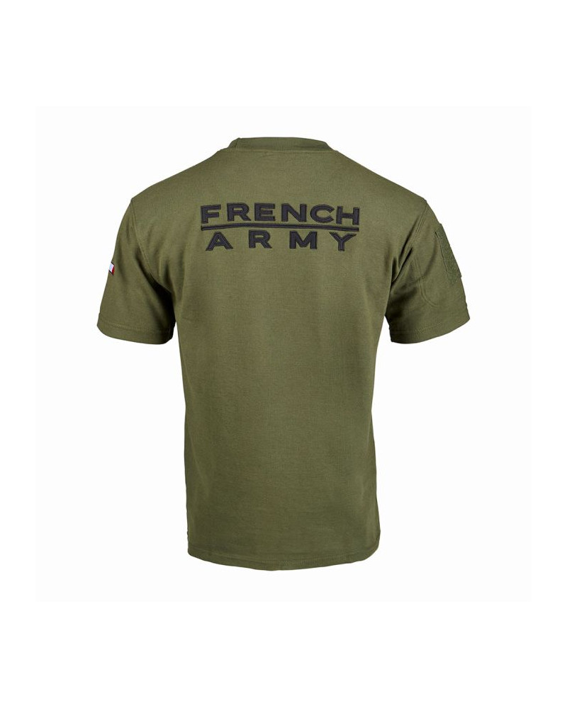 T-SHIRT FRENCH ARMY KAKI - A.R.E.S T-SHIRT FRENCH ARMY KAKI - A.R.E.S