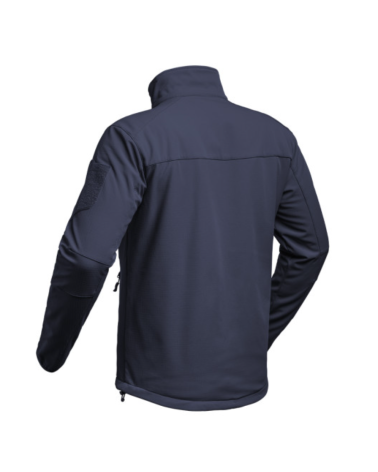 Veste Softshell Fighter Bleu Marine - A10 Equipment, imperméable, respirante et coupe-vent, idéale pour les combattants. Veste Softshell Fighter Bleu Marine - A10 Equipment, imperméable, respirante et coupe-vent, idéale pour les combattants.