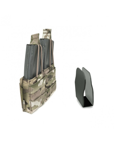 Triple Snap Mag Multicam de Warrior Assault System : poche tactique robuste pour transporter trois chargeurs. Triple Snap Mag Multicam de Warrior Assault System : poche tactique robuste pour transporter trois chargeurs.