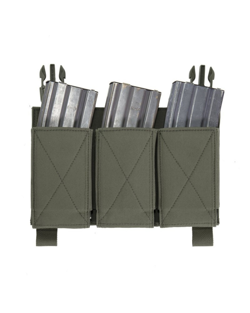 RPC TRIPLE ELASTIC MAG POUCH M4 5.56mm RANGER GREEN - WARRIOR ASSAULT SYSTEM RPC TRIPLE ELASTIC MAG POUCH M4 5.56mm RANGER GREEN - WARRIOR ASSAULT SYSTEM
