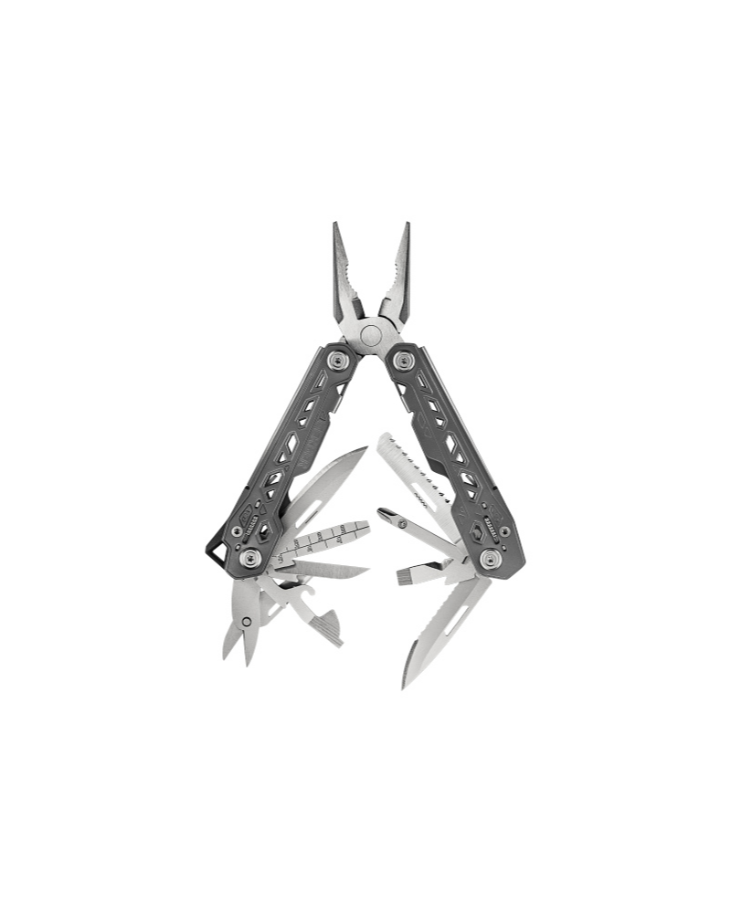 Pince Truss Full Sized Grey - Gerber, l'outil multifonction idéal pour les professionnels et les aventuriers. Pince Truss Full Sized Grey - Gerber, l'outil multifonction idéal pour les professionnels et les aventuriers.