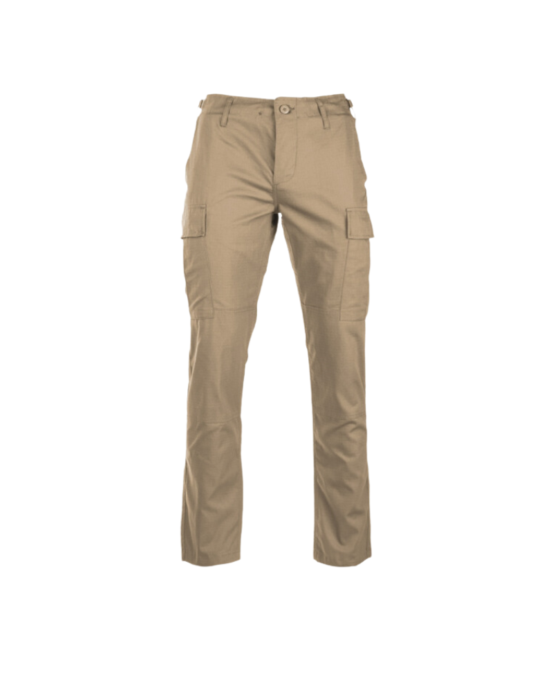 Pantalon US BDU R/S Slim Fit Kaki - Mil-Tec, un mélange parfait de style et de fonctionnalité. Pantalon US BDU R/S Slim Fit Kaki - Mil-Tec, un mélange parfait de style et de fonctionnalité.