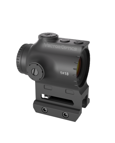 Lunette PARAGON 1x18 X-MINI Prism Scope – Vector Optics : Optique compacte, durable et haute précision pour les professionnels.