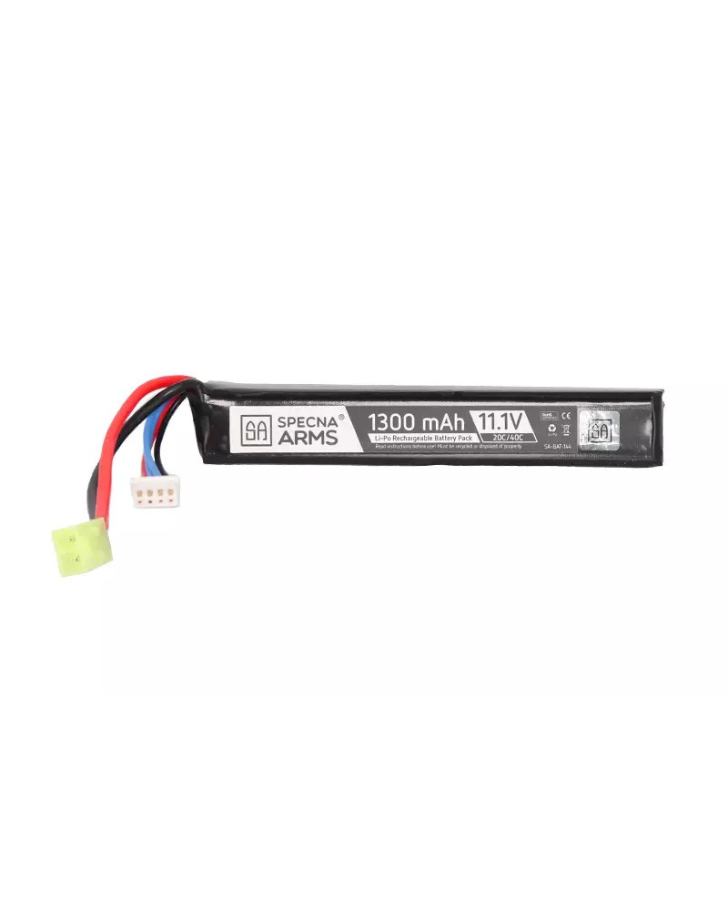 LI-PO 11.1V 1300MAH 1 STICK - SPECNA ARMS LI-PO 11.1V 1300MAH 1 STICK - SPECNA ARMS