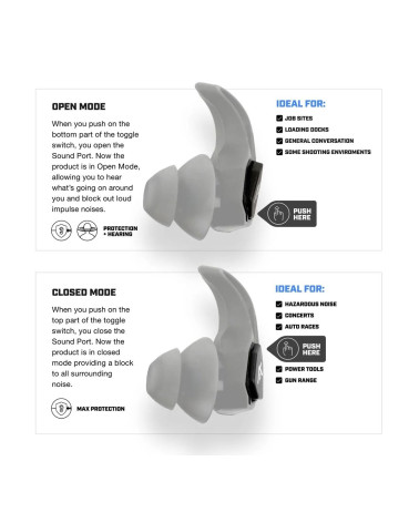 Bouchons d’oreilles X30I Noir d’Axil – Protection auditive performante et confortable. Bouchons d’oreilles X30I Noir d’Axil – Protection auditive performante et confortable.