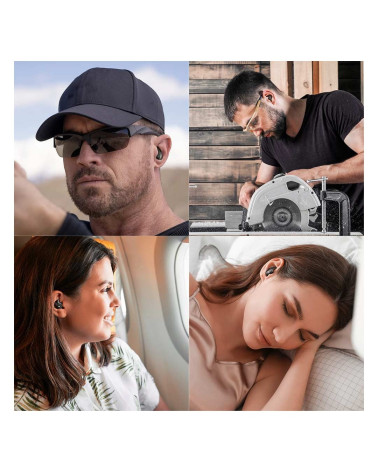 Bouchons d’oreilles X30I Noir d’Axil – Protection auditive performante et confortable. Bouchons d’oreilles X30I Noir d’Axil – Protection auditive performante et confortable.