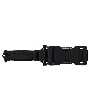 Couteau Gerber StrongArm Noir à lame dentelée avec étui compatible MOLLE Couteau Gerber StrongArm Noir à lame dentelée avec étui compatible MOLLE