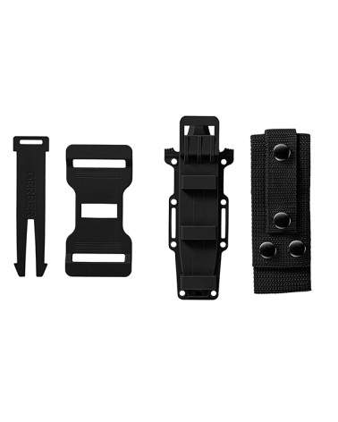 Couteau Gerber StrongArm Noir à lame dentelée avec étui compatible MOLLE Couteau Gerber StrongArm Noir à lame dentelée avec étui compatible MOLLE