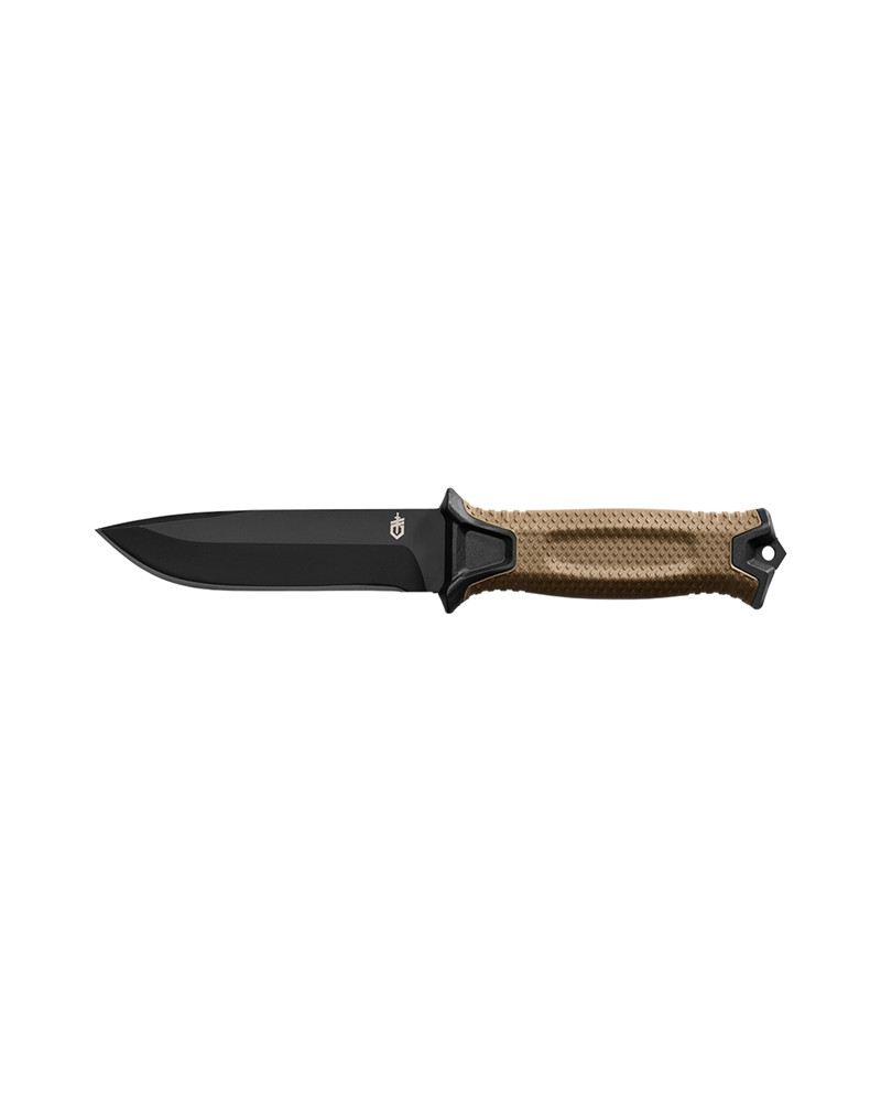Couteau tactique Gerber Strongarm Coyote avec lame en acier 420HC et étui modulable. Couteau tactique Gerber Strongarm Coyote avec lame en acier 420HC et étui modulable.