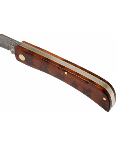 Couteau de poche MAGNUM SNAKE RANGEBUSTER DAMASCUS avec lame en acier Damas et manche métallique élégant. Couteau de poche MAGNUM SNAKE RANGEBUSTER DAMASCUS avec lame en acier Damas et manche métallique élégant.