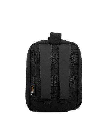 TT Tac Pouch Medic Noir - Pochette médicale tactique avec fixation MOLLE et ouverture rapide.