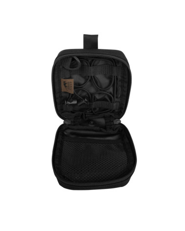 TT Tac Pouch Medic Noir - Pochette médicale tactique avec fixation MOLLE et ouverture rapide. TT Tac Pouch Medic Noir - Pochette médicale tactique avec fixation MOLLE et ouverture rapide.