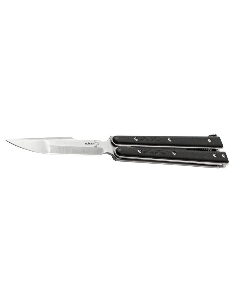 Balisong Tactical Small - Böker Plus, un couteau papillon compact et robuste pour une utilisation tactique. Balisong Tactical Small - Böker Plus, un couteau papillon compact et robuste pour une utilisation tactique.