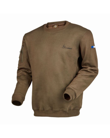 Sweat French Army Coyote par A.R.E.S – Vêtement tactique idéal pour les professionnels
