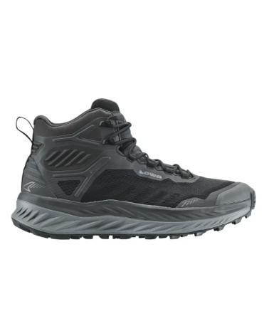 Chaussures tactiques imperméables FORTUX GTX QC NOIR - Conçues par LOWA pour les professionnels exigeants.