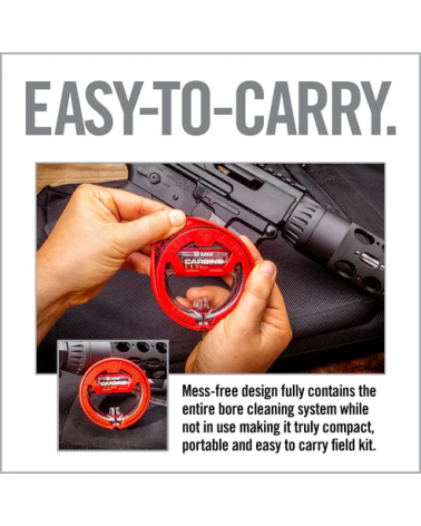 Kit Bore Boss 17HMR de Real Avid avec câble, brosse et étui rigide Kit Bore Boss 17HMR de Real Avid avec câble, brosse et étui rigide