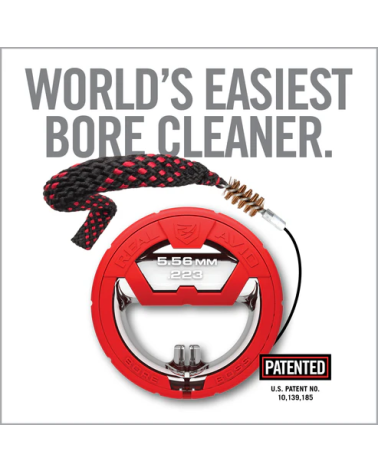 Kit Bore Boss 17HMR de Real Avid avec câble, brosse et étui rigide Kit Bore Boss 17HMR de Real Avid avec câble, brosse et étui rigide