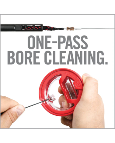 Kit Bore Boss 17HMR de Real Avid avec câble, brosse et étui rigide