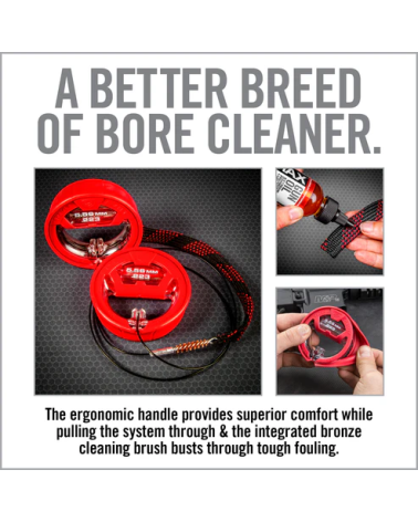 Kit Bore Boss 17HMR de Real Avid avec câble, brosse et étui rigide Kit Bore Boss 17HMR de Real Avid avec câble, brosse et étui rigide