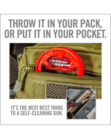 Kit Bore Boss 17HMR de Real Avid avec câble, brosse et étui rigide Kit Bore Boss 17HMR de Real Avid avec câble, brosse et étui rigide