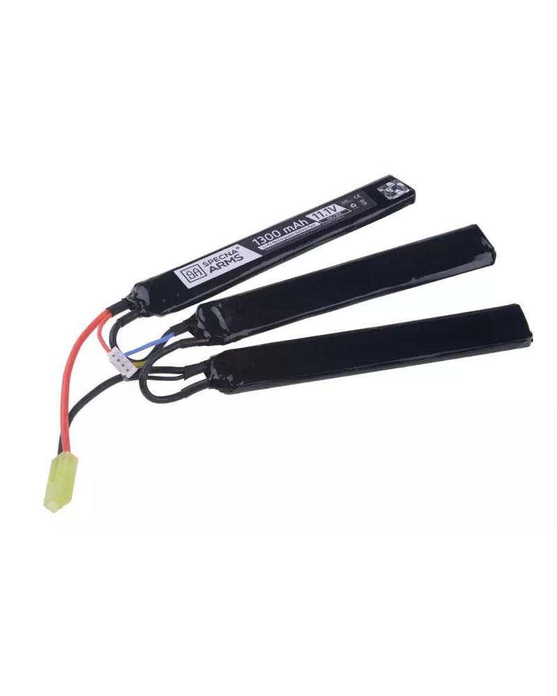 LIPO 11.1V 1300MAH 3 STICKS TAMYIA - SPECNA ARMS LIPO 11.1V 1300MAH 3 STICKS TAMYIA - SPECNA ARMS