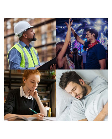 Bouchons d’oreilles X20 tan AXIL, protection auditive tactique et discrète Bouchons d’oreilles X20 tan AXIL, protection auditive tactique et discrète