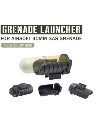 Lance-grenade M203 6mm Action Army monté sur AAP01 avec rail RIS