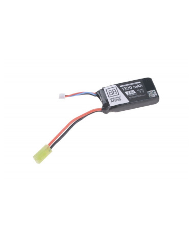Batterie LiPo 7.4V 1300mAh Stick format PEQ Specna Arms pour AEG
