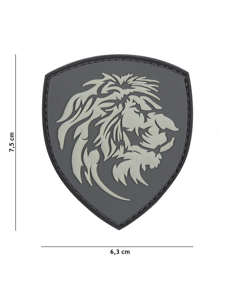 PATCH 3D PVC DUTCH LION GRIS - 101 INC PATCH 3D PVC DUTCH LION GRIS - 101 INC