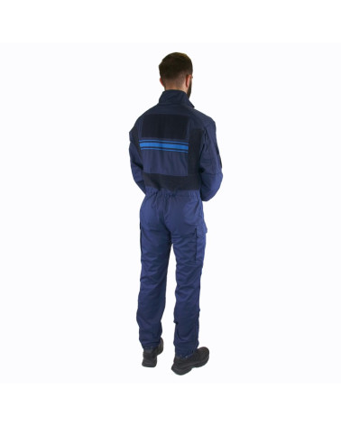 Combinaison Police Municipale Le Protecteur avec marquage et bandes bleues Gitane pour interventions Combinaison Police Municipale Le Protecteur avec marquage et bandes bleues Gitane pour interventions