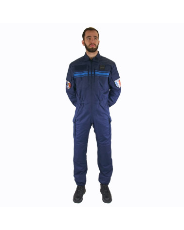 Combinaison Police Municipale Le Protecteur avec marquage et bandes bleues Gitane pour interventions