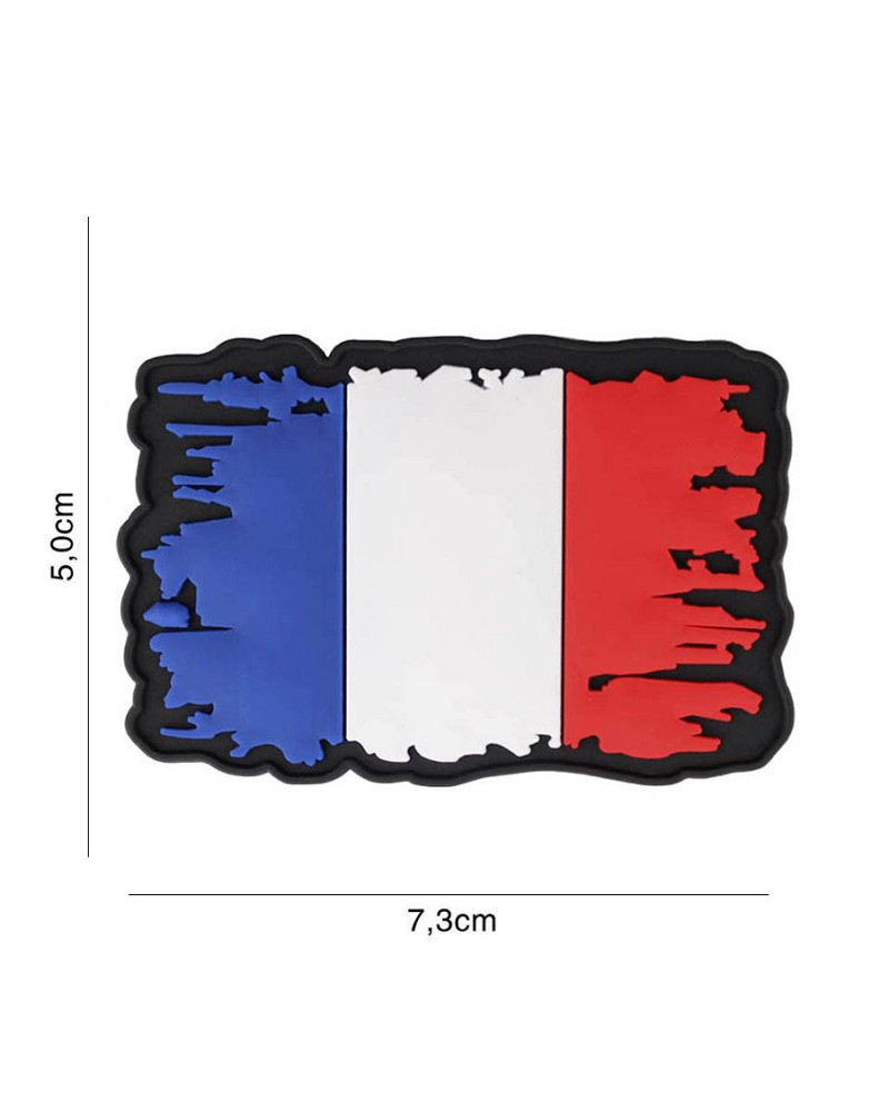PATCH 3D PVC FRANCE VINTAGE - 101 INC PATCH 3D PVC FRANCE VINTAGE - 101 INC