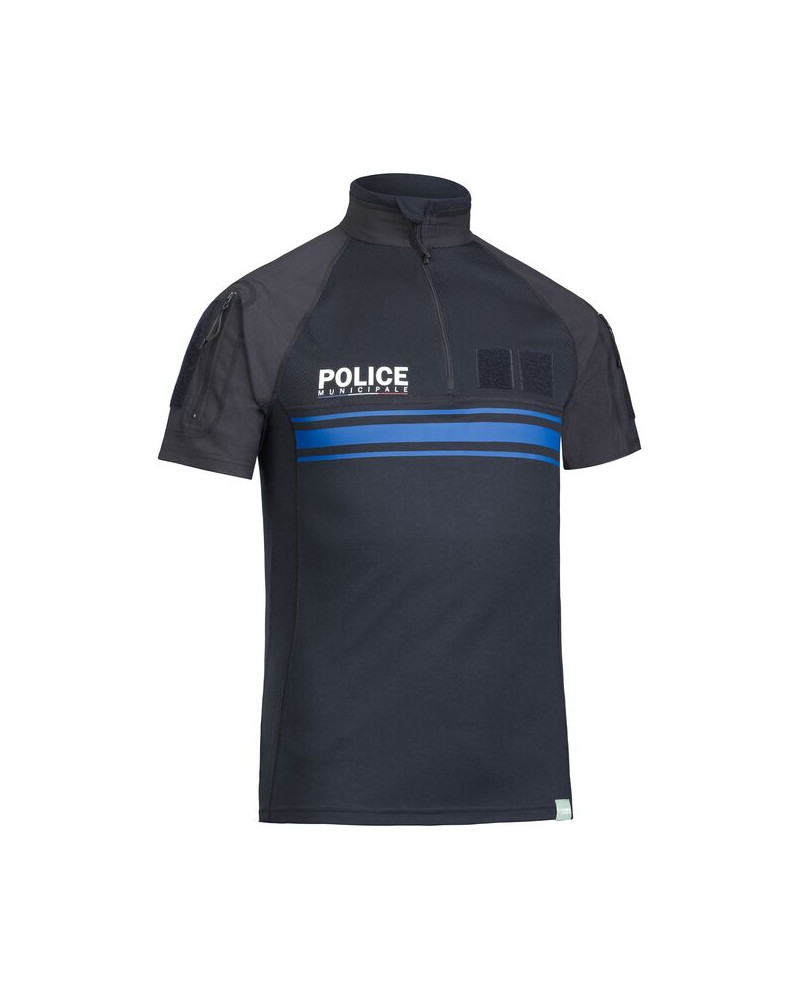 Chemise UBAS Police Municipale manches courtes avec bandes bleues – EQUIPOL Chemise UBAS Police Municipale manches courtes avec bandes bleues – EQUIPOL