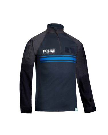 Chemise UBAS Police Municipale manches longues EQUIPOL avec manches ripstop et marquage réglementaire