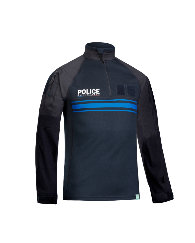 Chemise UBAS Police Municipale manches longues EQUIPOL avec manches ripstop et marquage réglementaire Chemise UBAS Police Municipale manches longues EQUIPOL avec manches ripstop et marquage réglementaire