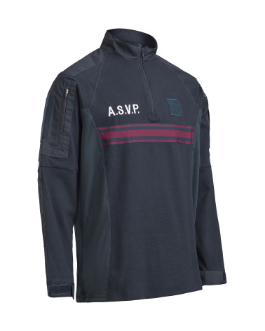 Chemise F1 UBAS A.S.V.P. manches longues Equipol avec marquage réglementaire