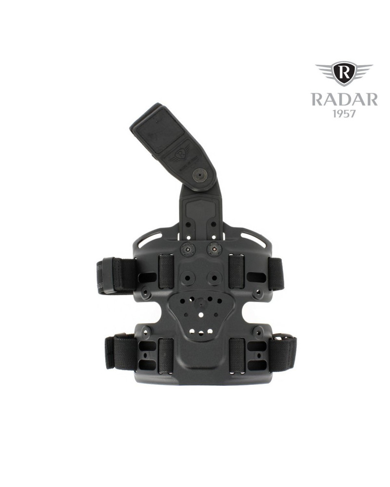 Plaque de cuisse Twist-3 Radar 1957 avec fixation rotative pour holster Plaque de cuisse Twist-3 Radar 1957 avec fixation rotative pour holster