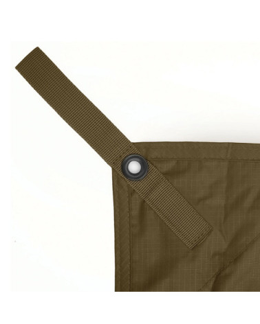 Bâche EXPÉDITION 2 x 3 m vert olive A10 Equipment en tissu Ripstop étanche