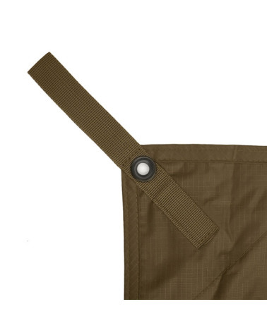 Bâche EXPÉDITION 3x4 m A10 Equipment en tissu Ripstop vert olive avec coutures étanches