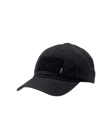 Casquette noire Flag Bearer 5.11 Tactical avec velcro frontal pour patch