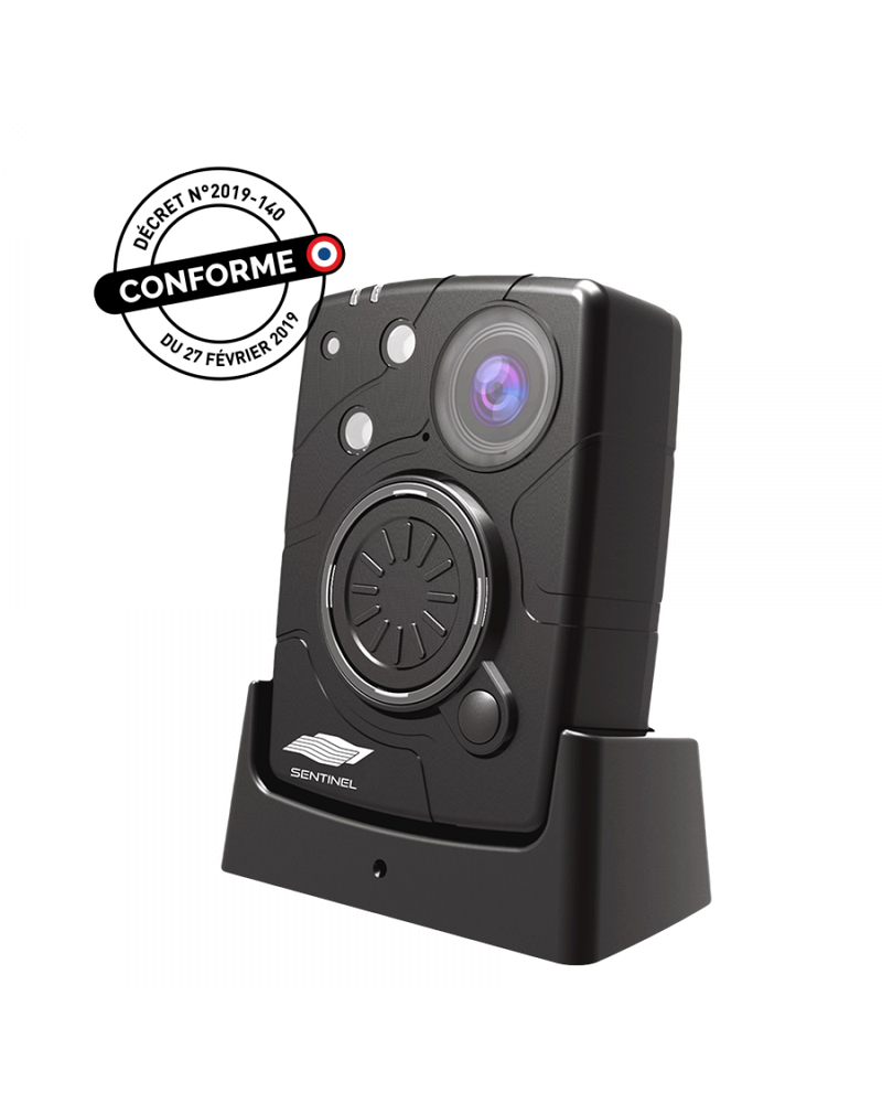 Caméra piéton EH-17G compacte avec GPS intégré et vision nocturne Caméra piéton EH-17G compacte avec GPS intégré et vision nocturne