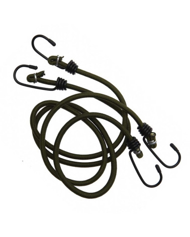 Corde élastique verte Fosco pour fixation tactique et usage outdoor