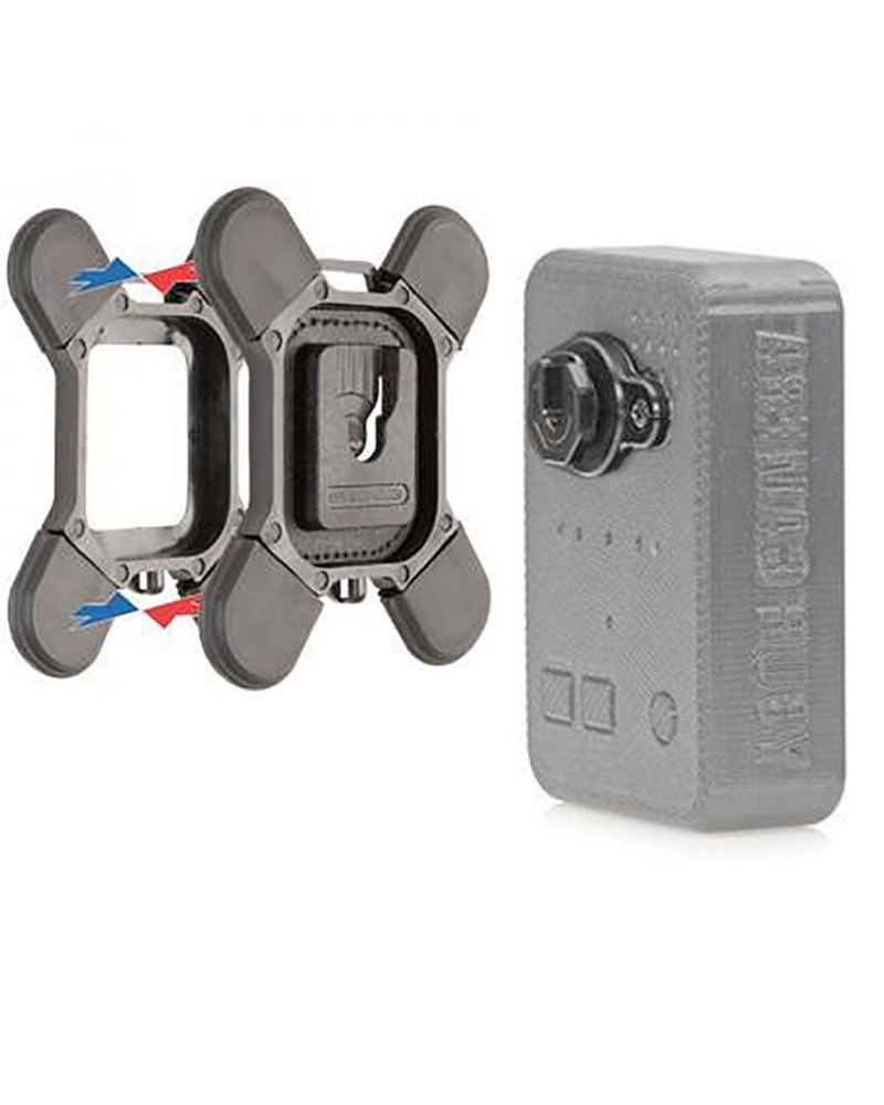 Fixation magnétique avec 8 aimants néodyme et attache Klick Fast pour caméra EH-17G Fixation magnétique avec 8 aimants néodyme et attache Klick Fast pour caméra EH-17G