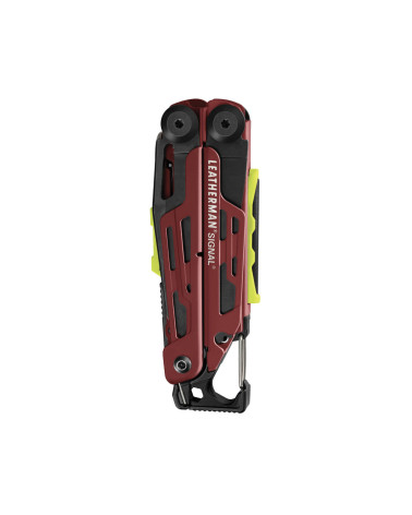 Pince multifonction Leatherman Signal Crimson : 19 outils pensés pour la survie, l’outdoor et les situations d’urgence. Pince multifonction Leatherman Signal Crimson : 19 outils pensés pour la survie, l’outdoor et les situations d’urgence.