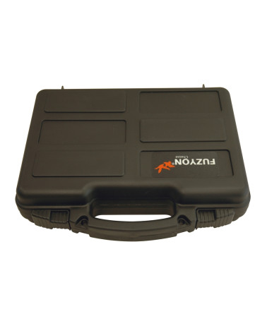 Mallette Fuzyon Chasse rigide pour arme de poing – sécurisée avec mousse alvéolée et fermeture cadenassable. Mallette Fuzyon Chasse rigide pour arme de poing – sécurisée avec mousse alvéolée et fermeture cadenassable.